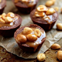 Snickers Brownie Bites