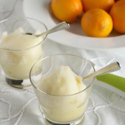 Nieve de Limon (Lemon-Lime Sorbet)