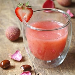 Lychee and Strawberry Daiquiri