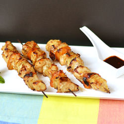 Tamarind Glazed Chicken Kabobs