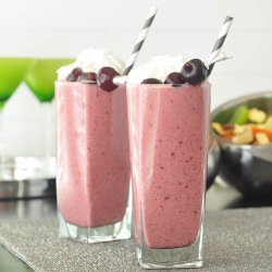 Cherry Mojito Milkshakes