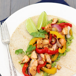 Salmon Fajitas