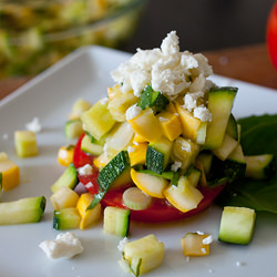Squash and Zucchini Salad