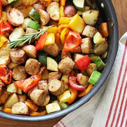 Vegetables w/ Sausage & Potatoes