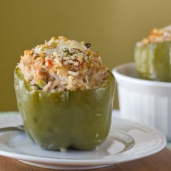 Veal Stuffed Peppers