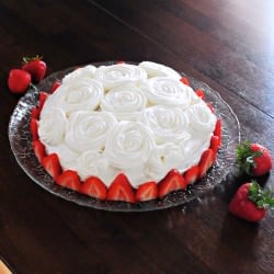 Zebra Tres Leches Cake