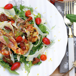 Grilled Shrimp Salad