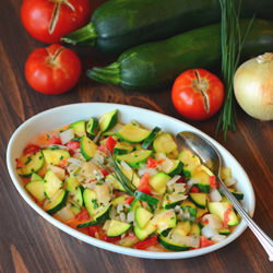 Zucchini & vegetable medley