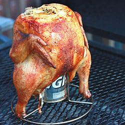 Beer can chicken