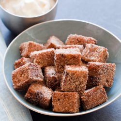 Banana Bread Churro Bites