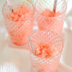 Watermelon granita