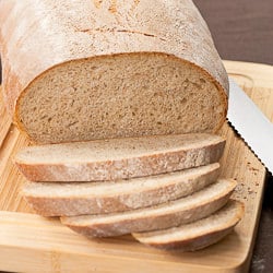 Soft sourdough bread