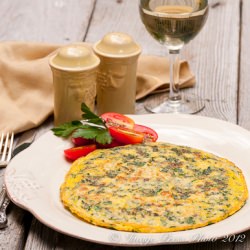 Herb and Spinach Fritatta