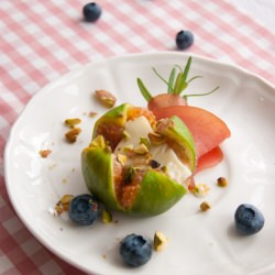 Casseroled figs