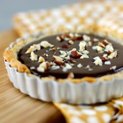 Hazelnut Frangipane & Nutella Tart