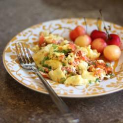 Salmon Scrambled Eggs