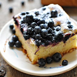 Blueberry Yeast Cake