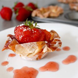 Greek Yoghurt and Strawberry Tarts