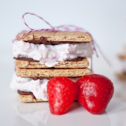 Strawberry and Chocolate Grahamwich