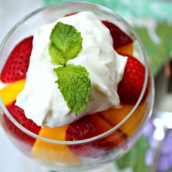 Mango and Strawberry Cream!