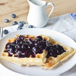 Blueberry Waffles