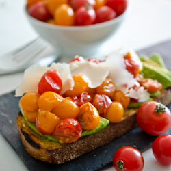 Tomato Avocado Toast