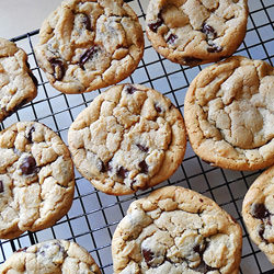Big Soft Chocolate Chip Cookies