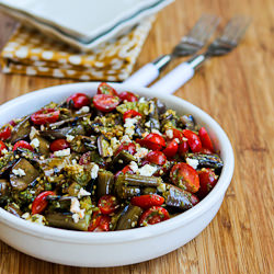 Grilled Eggplant Salad