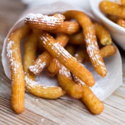 Home-made Golden Churros