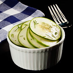 Hungarian Cucumber Salad
