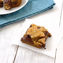 Salted Caramel Cookie Bars