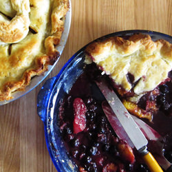 Blueberry Peach Pie