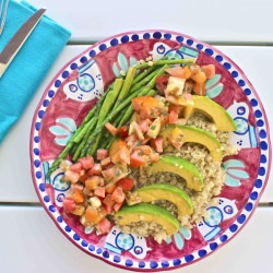 Avocado Salsa Quinoa