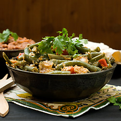 Green Beans with Eggs