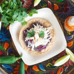 Baja Chicken Tostadas