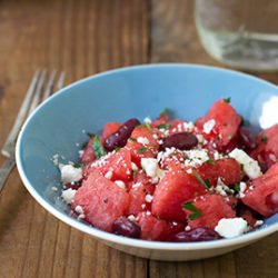 Watermelon salad