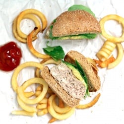 Feta-Stuffed Turkey Burgers