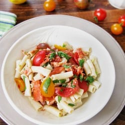 Smoked Salmon Pasta Salad