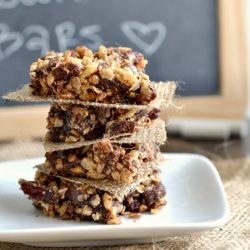 Trail Mix Brownie Bars