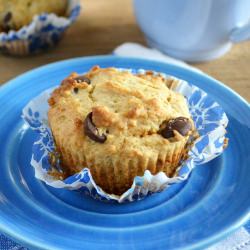 Bittersweet Chocolate Chip Muffins