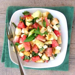 Watermelon Panzanella
