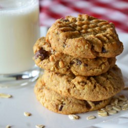 Peanut Butter Oatmeal Cookies