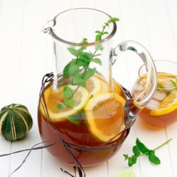 Simple Lemon & Lime Tea with Mint