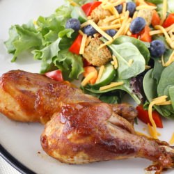 Crockpot Barbecued Chicken