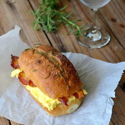 Rosemary-Olive Oil Ciabatta Rolls