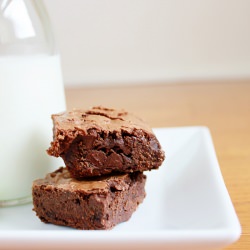 Mint Chocolate Chip Brownies