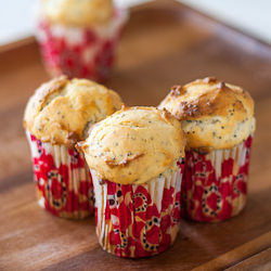 Poppy Seeds Mini Muffins
