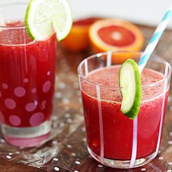 Blood orange tangelo sparkler