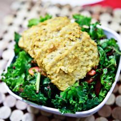 Mango Peppercorn Tempeh Salad