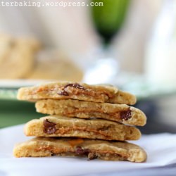 Biscoff Stuffed Cookies